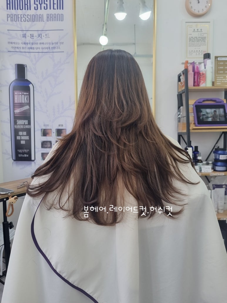 #봄헤어 이미지