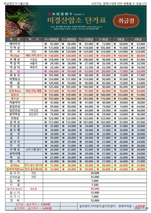 (주)한우유통 1번가 이미지