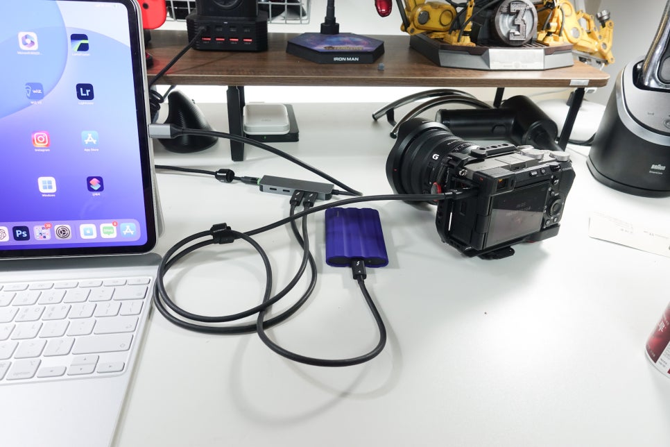 아이엑스 USB C to C 허브 5in1 리뷰  "아이패드 프로 7세대 확장을 위한 멀티허브" 이미지 7
