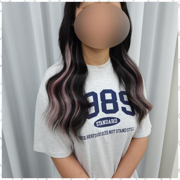 붙임머리 이미지