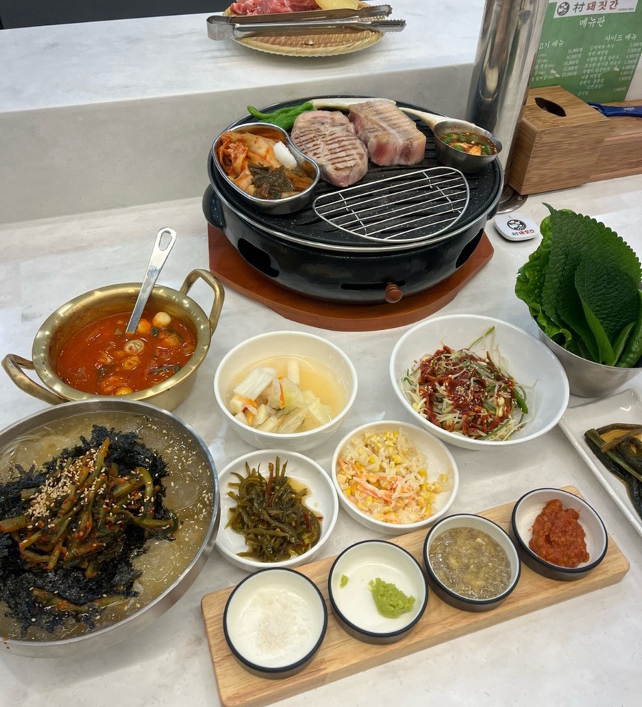 촌 돼짓간 이미지