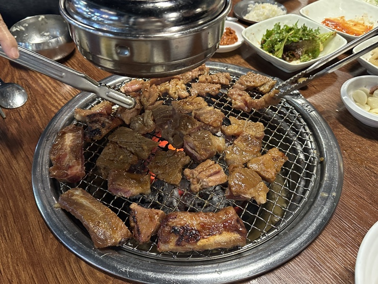 뜰에서화로구이 이미지