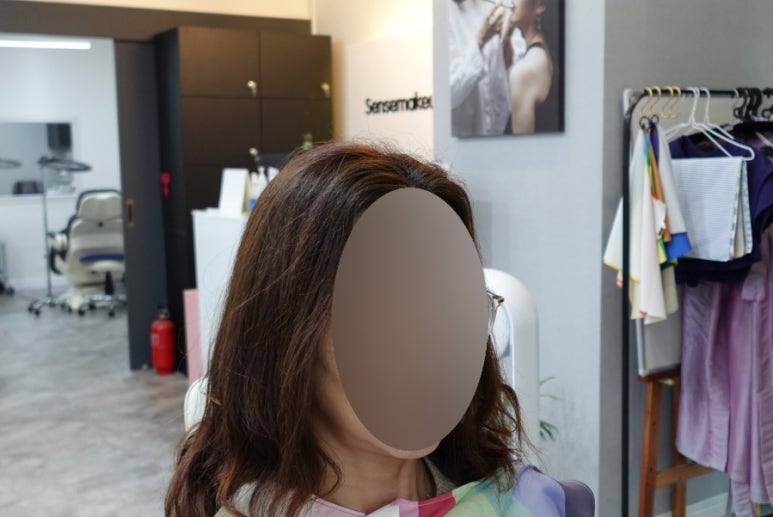 센스헤어칼라 이미지