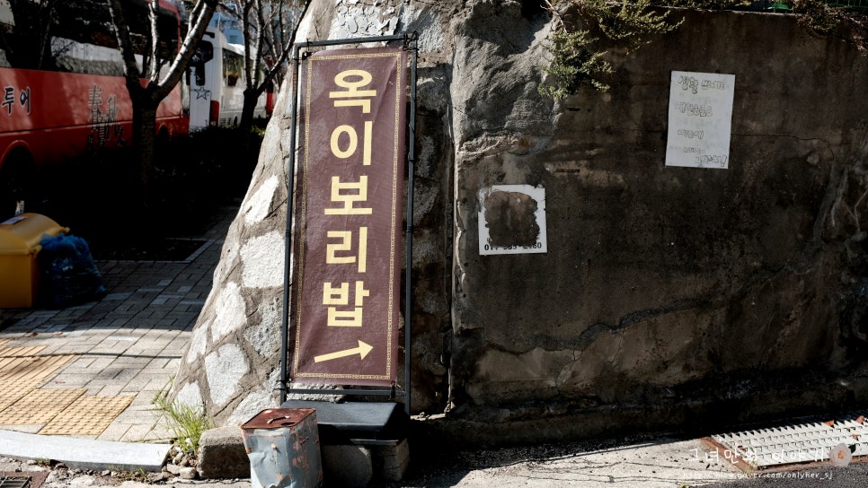 옥이보리밥 이미지