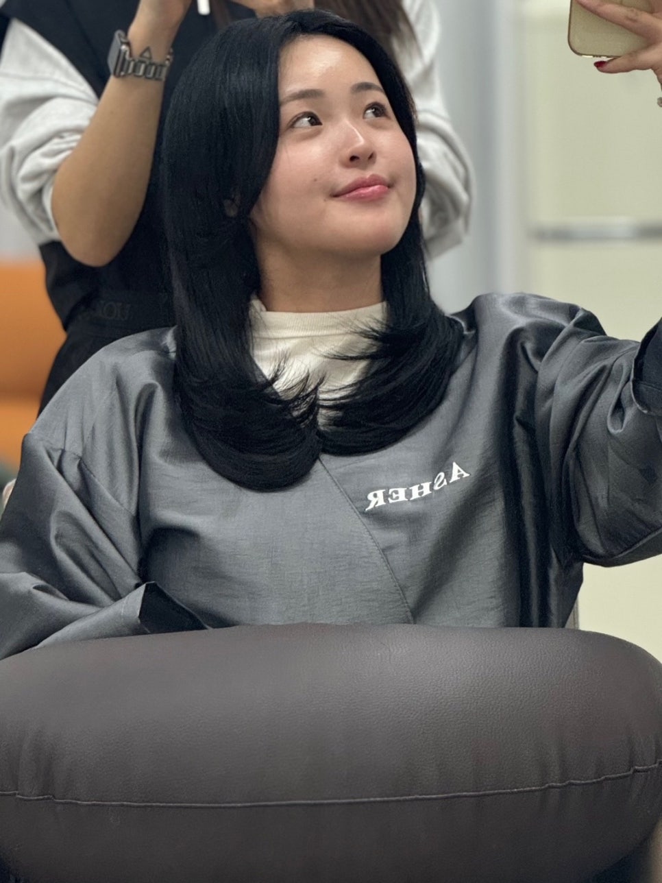 어셔헤어 이미지