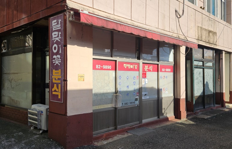 달맞이꽃 분식 이미지