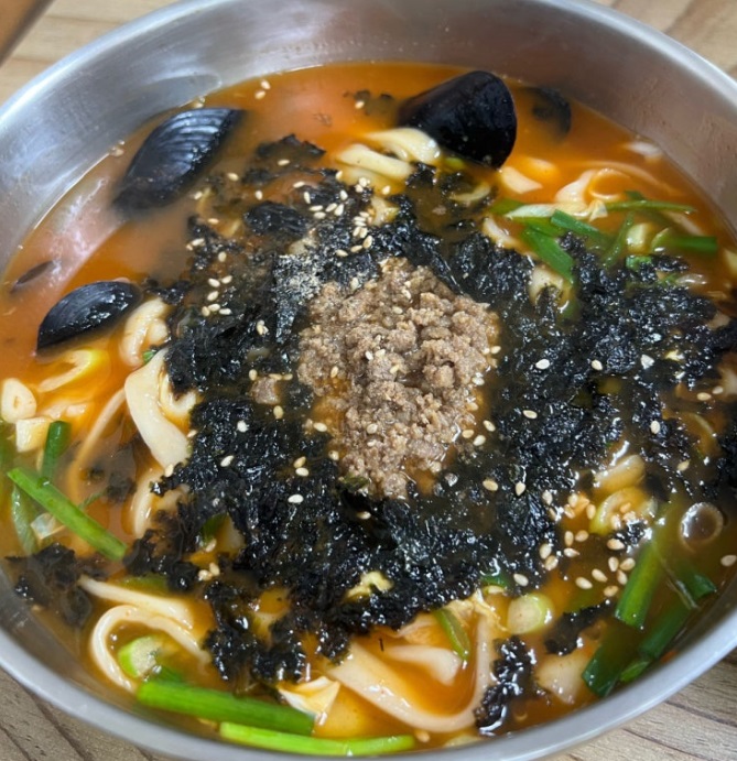 장칼국수 이미지