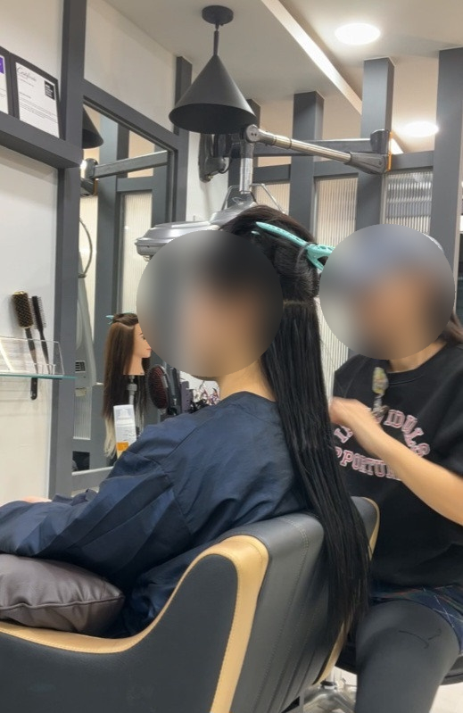 노바디붙임머리 이미지
