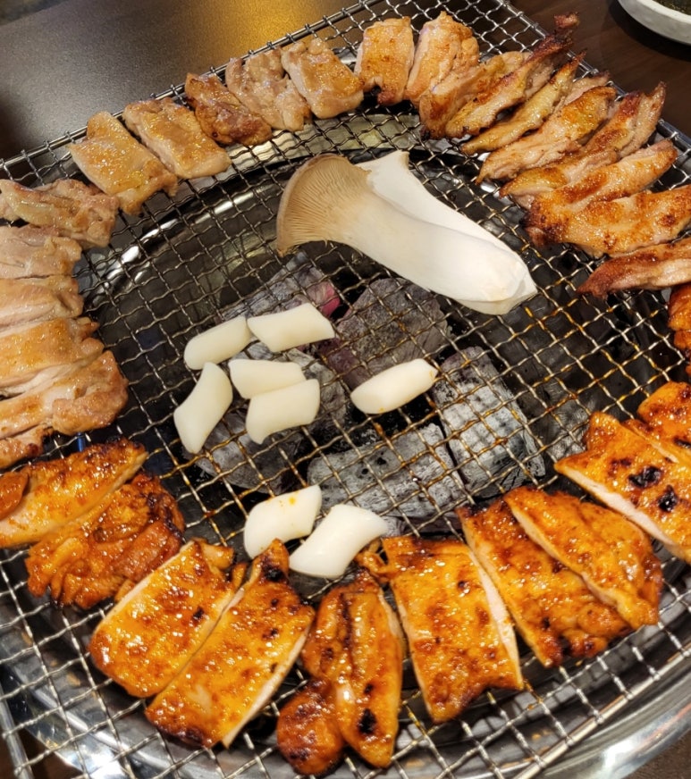 숯불에굽다 이미지