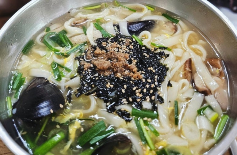 장칼국수 이미지