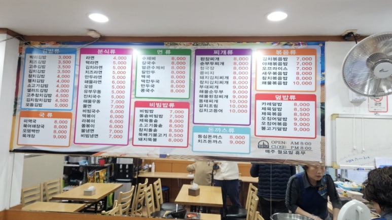 박리분식 이미지