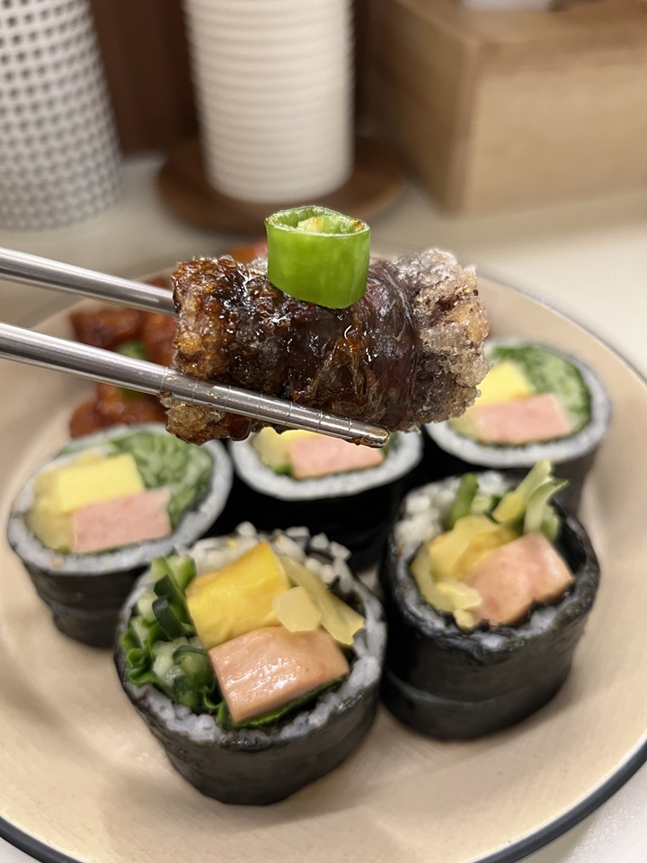 여기, 김밥 이미지