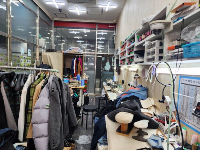 메타수선 매장 사진