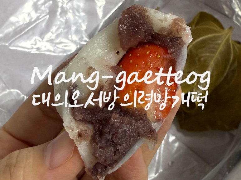 대의오서방의령망개떡 이미지
