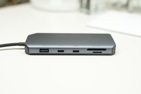 M4 맥미니와 아트뮤 10in1 USB-C 멀티 허브 MH420로 삼성 외장하드 SSD T7 실드 연결 이미지 7