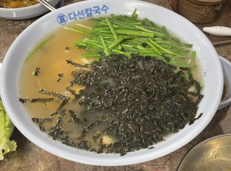 한신칼국수 이미지