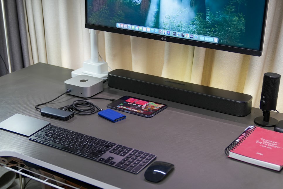M4 맥미니와 아트뮤 10in1 USB-C 멀티 허브 MH420로 삼성 외장하드 SSD T7 실드 연결 이미지 14