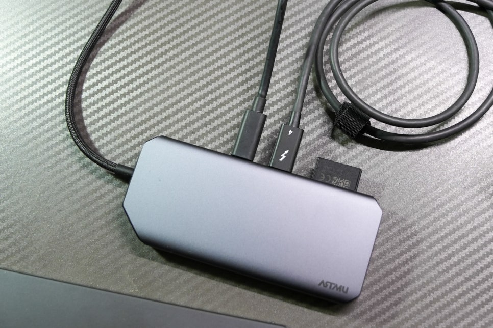 M4 맥미니와 아트뮤 10in1 USB-C 멀티 허브 MH420로 삼성 외장하드 SSD T7 실드 연결 이미지 12