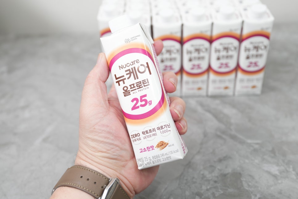50대 남성의 건강 지킴이, 뉴케어 올프로틴 고소한맛 후기 이미지 8