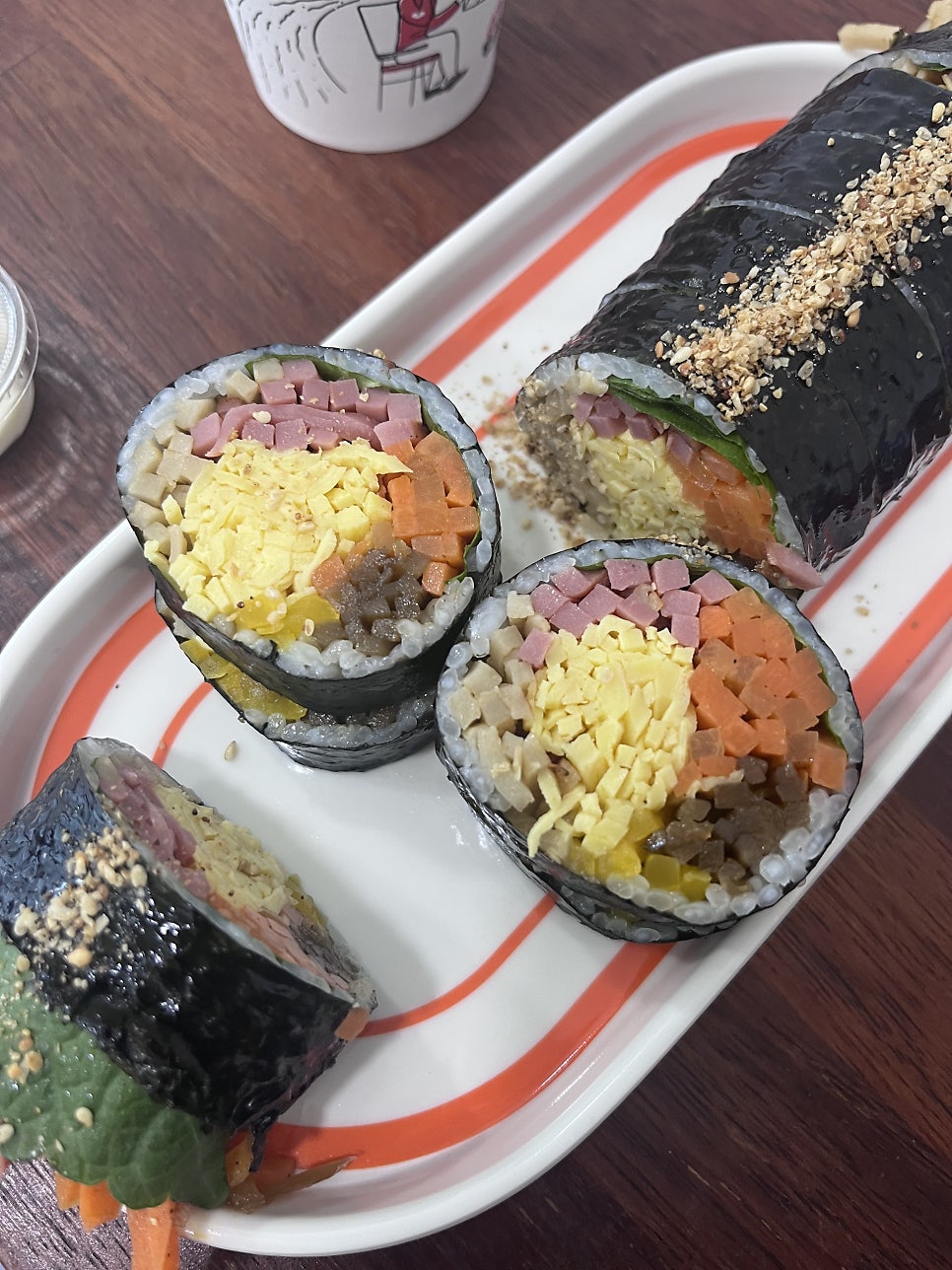롤롤김밥 이미지
