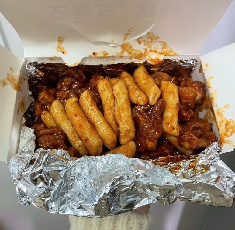 명일닭강정 이미지