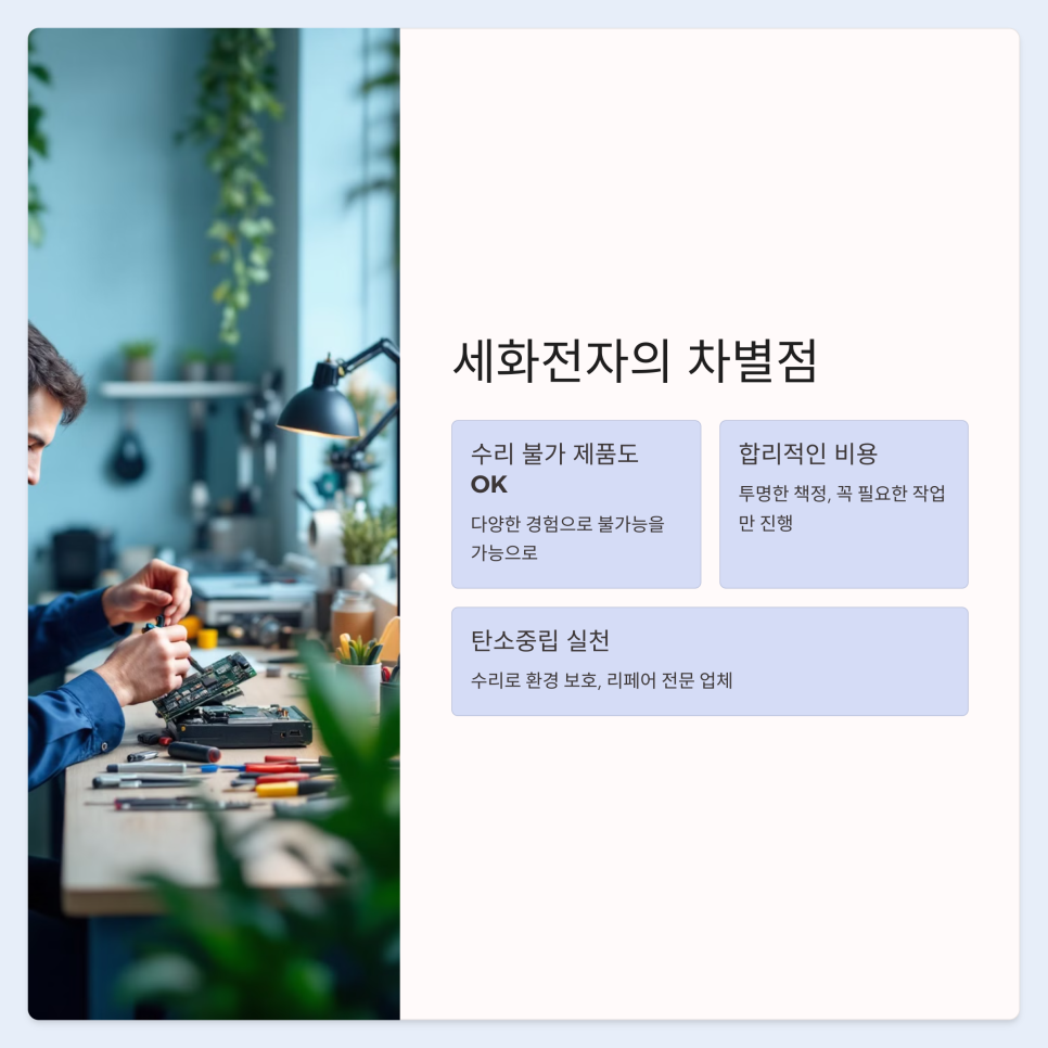 세화전자 이미지