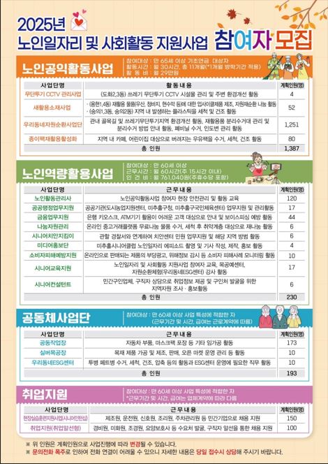 미추홀시니어클럽 이미지