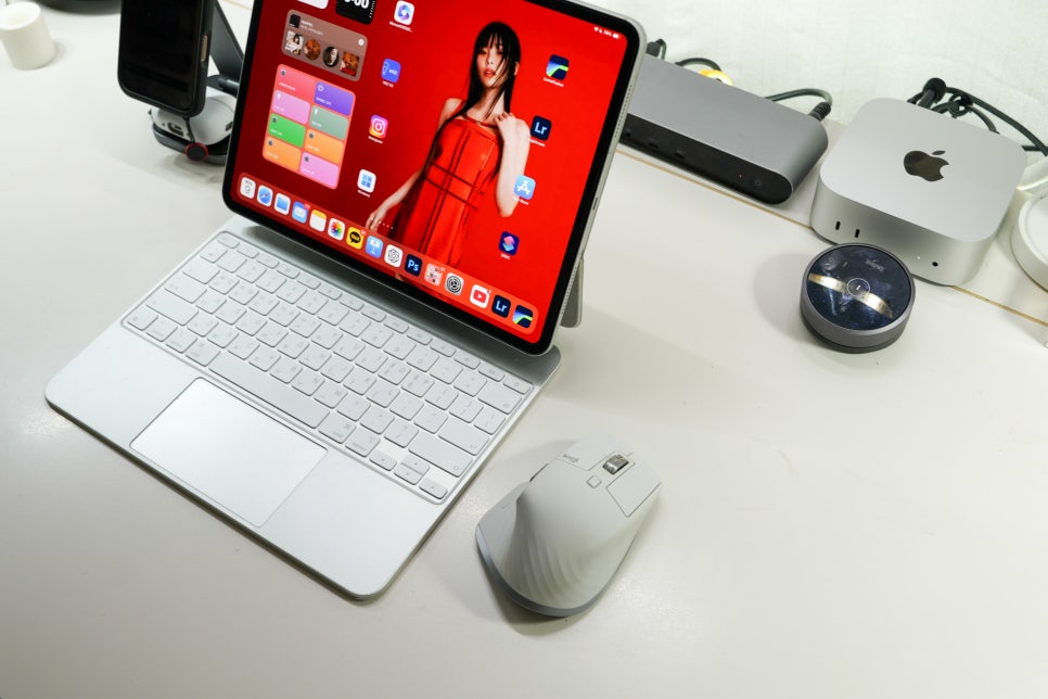 M4 아이패드 프로 7세대와 로지텍 MX Master 3S for Mac 블루투스 마우스 연결 방법 이미지 11