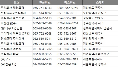 청운조경 이미지