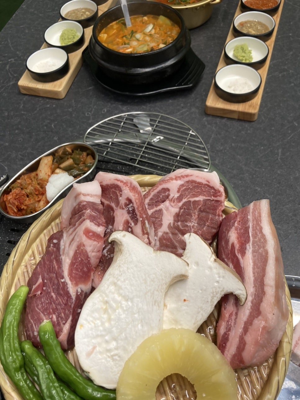 촌 돼짓간 이미지