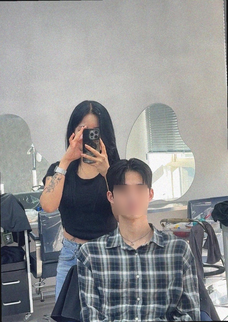 빛남맨즈헤어 이미지