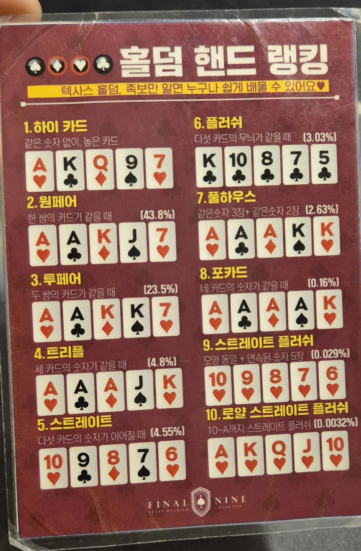 나인홀덤펍 이미지
