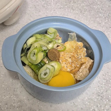 아침(애)누룽지 이미지