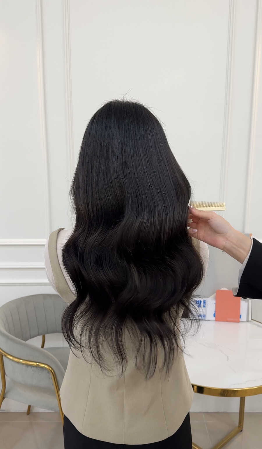 자르딘헤어 대구붙임머리 이미지