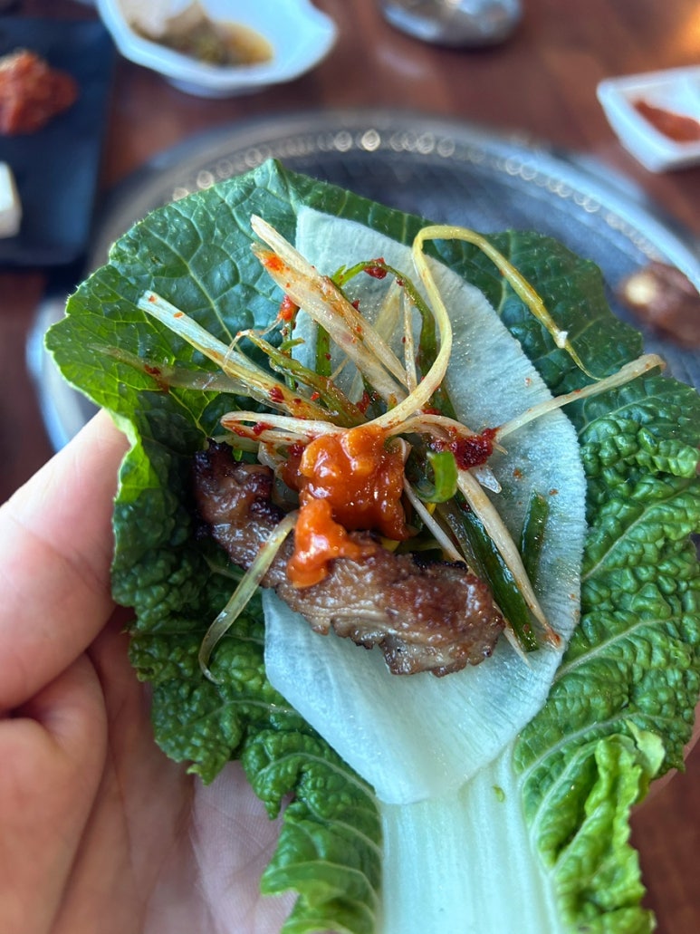 지세포 고기맛집 참숯갈비 이미지