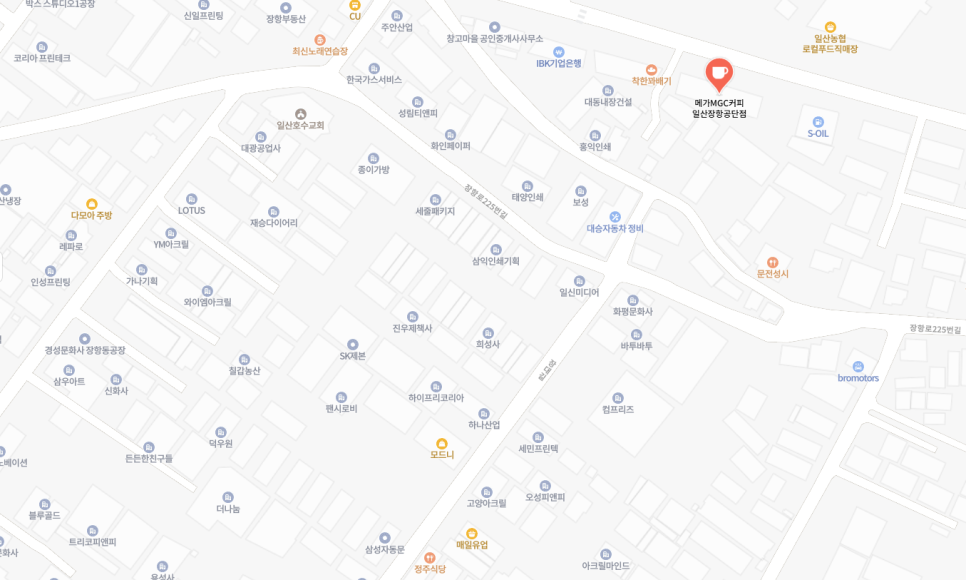 메가엠지씨커피 일산장항공단점 이미지
