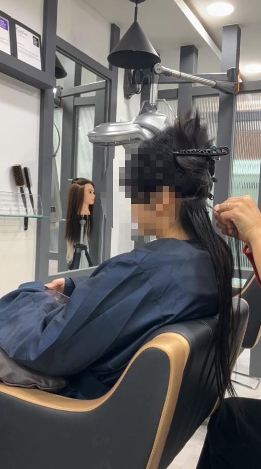 노바디붙임머리 이미지