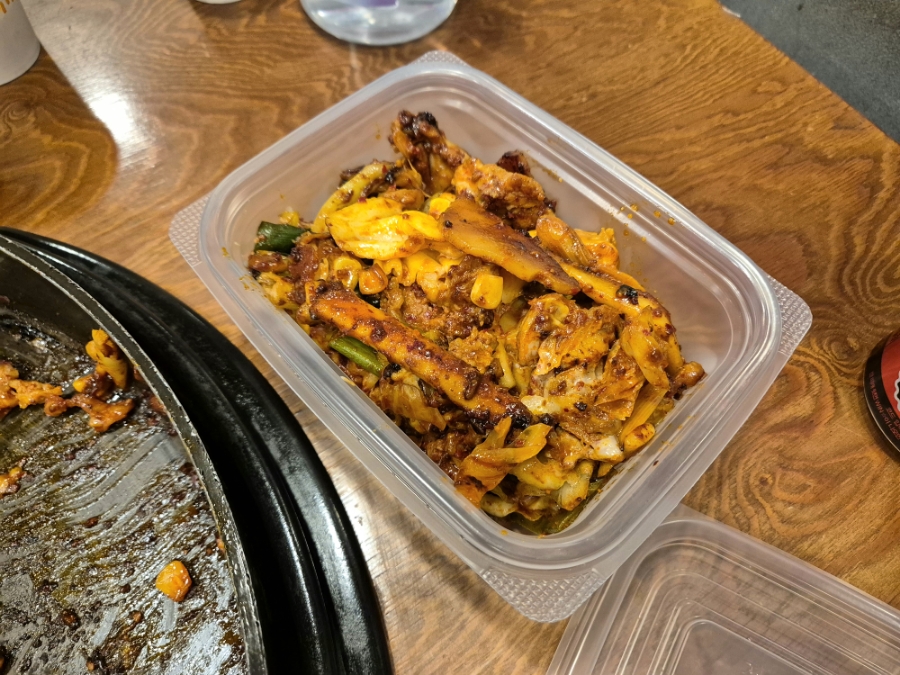 유가네닭갈비용인 이미지