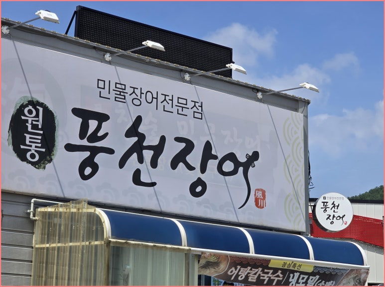 원통풍천민물장어 이미지