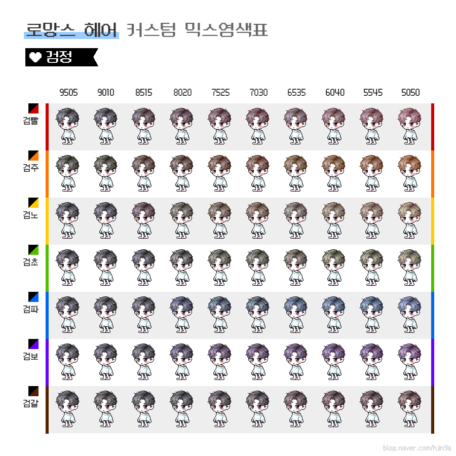 로망스헤어 이미지