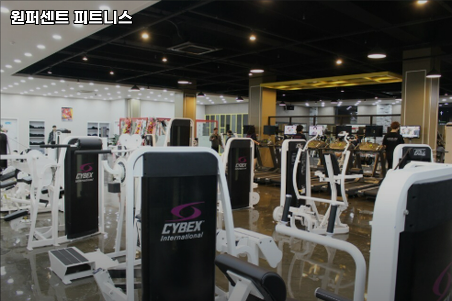 원퍼센트피트니스 이미지