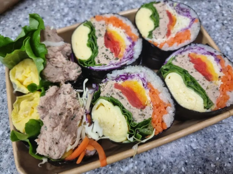 오늘의;초록김밥 이미지