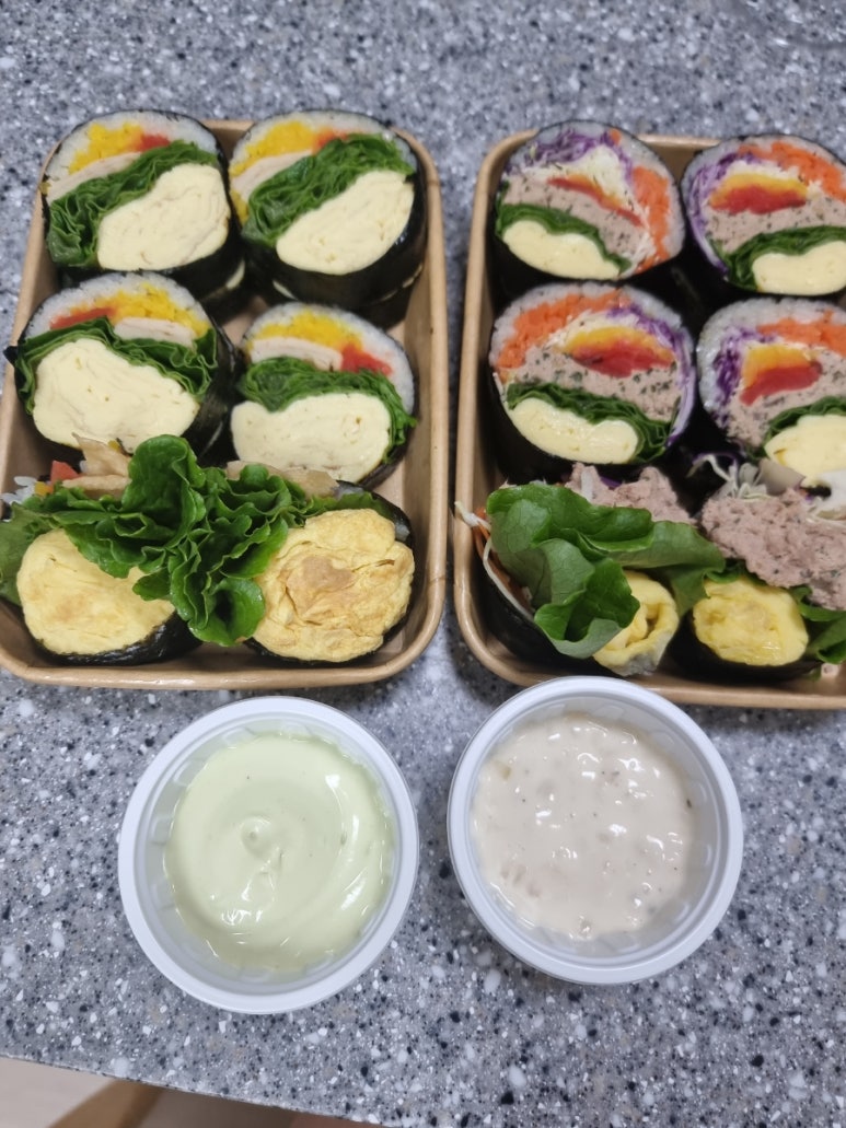 오늘의;초록김밥 이미지