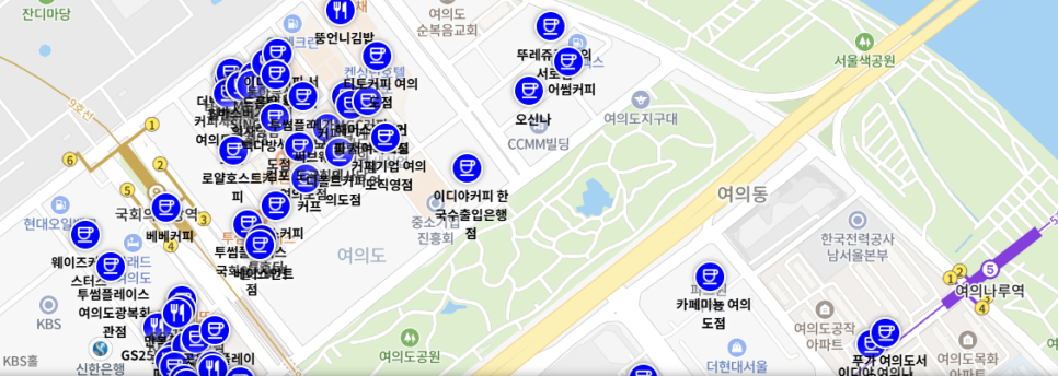 파리바게뜨국회의사당점 이미지