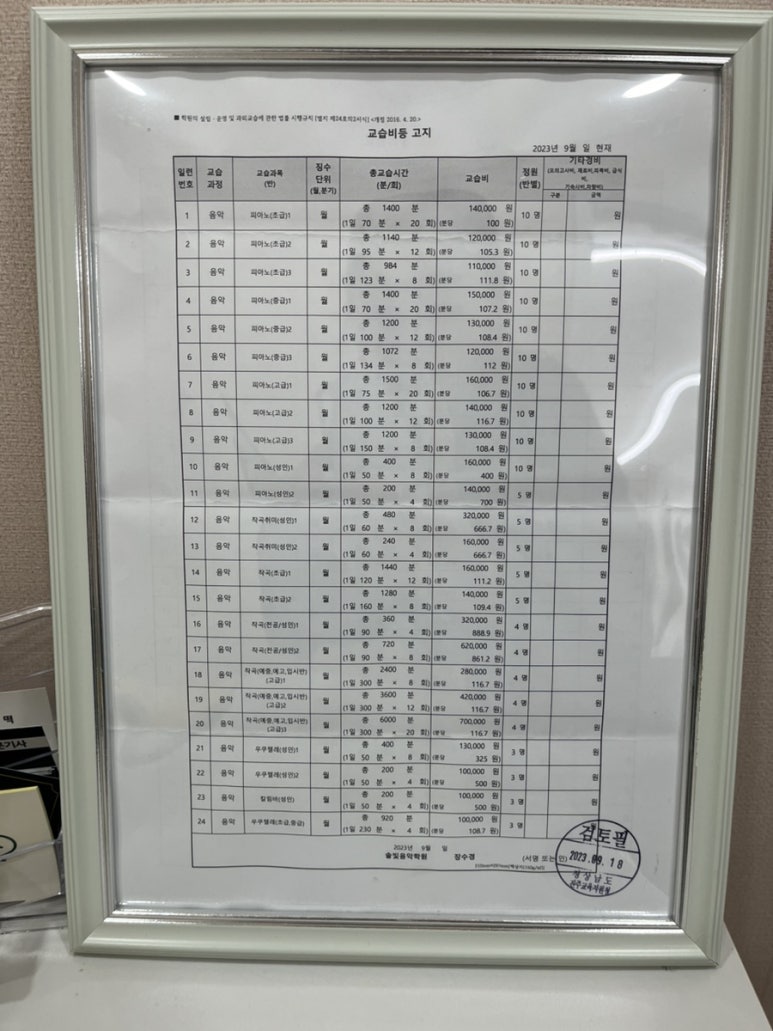 솔빛음악학원 이미지
