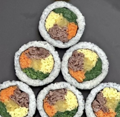 황금김밥 이미지