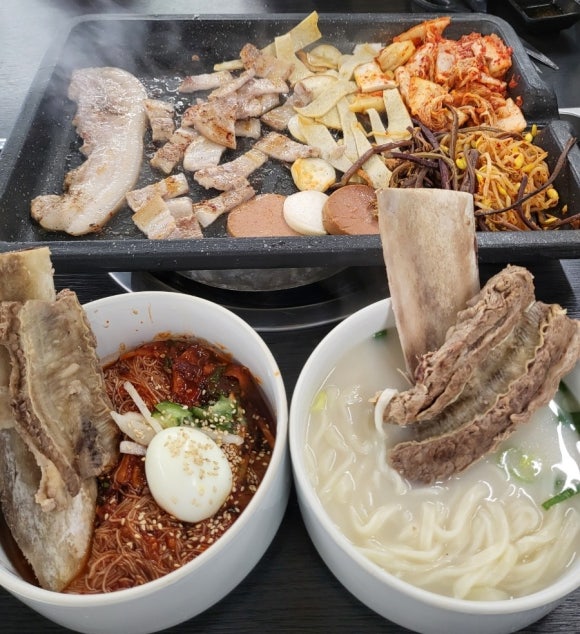고깃집왕모열불냉면 이미지