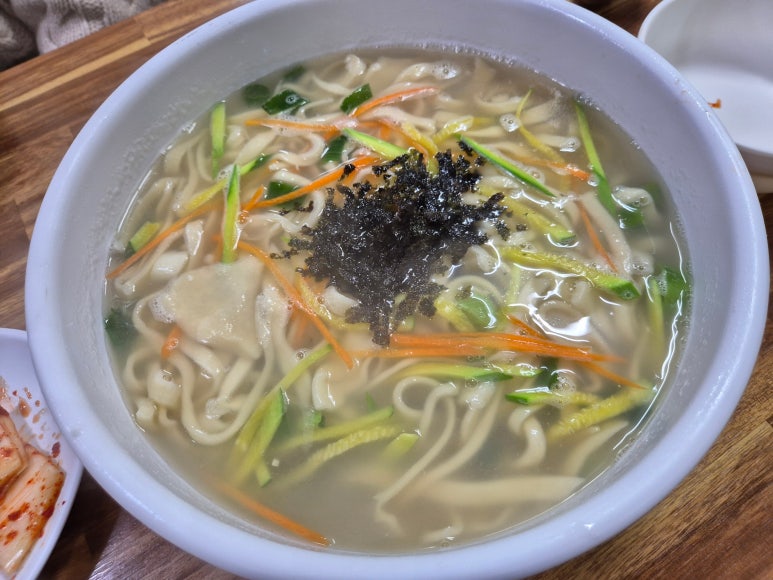일월바지락 칼국수 이미지