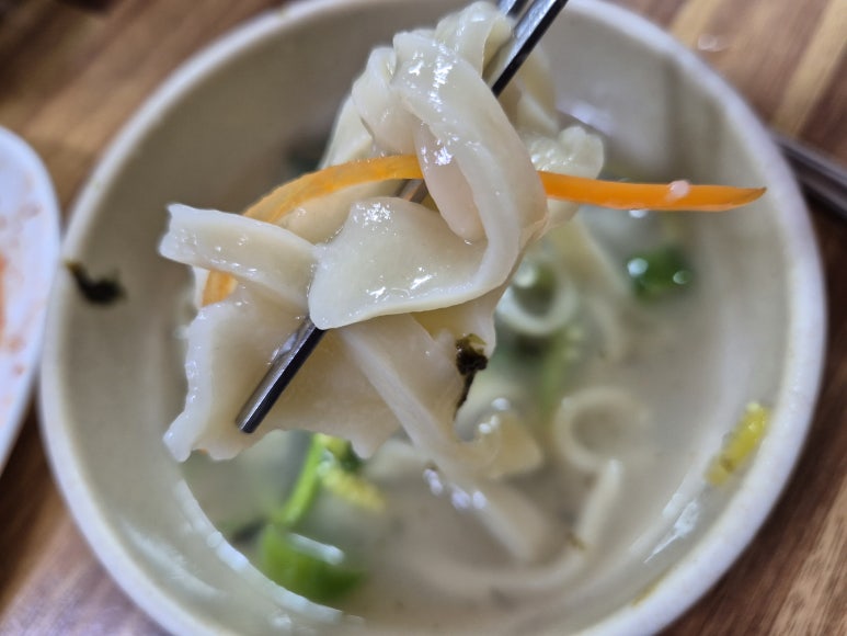 일월바지락 칼국수 이미지