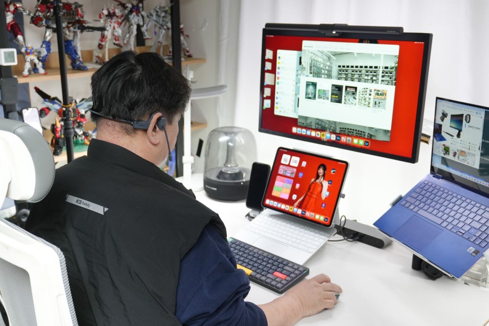 경량 패딩 겨울 작업복 필수템! 후기 실외는 물론 실내에서도 꼭.. 이미지 2